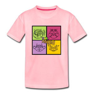 Owlies - Toddler T-Shirt - pink
