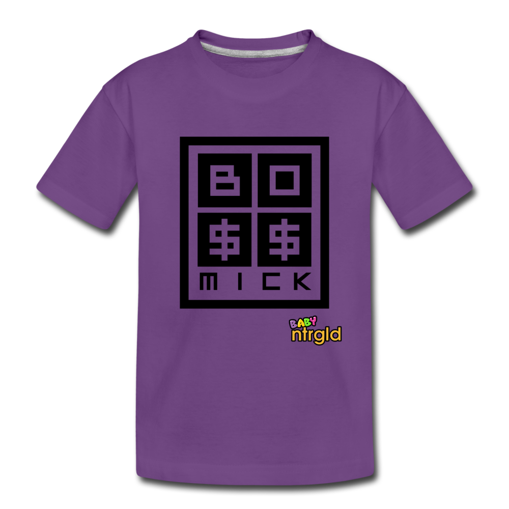 Boss Mick - Toddler T-Shirt - purple