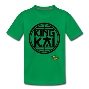 Open image in slideshow, King Kai - Kids&#39; T-Shirt - kelly green
